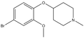 4-(4-Bromo-2-methoxyphenoxy)-1-methylpiperidine 