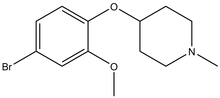 4-(4-Bromo-2-methoxyphenoxy)-1-methylpiperidine 