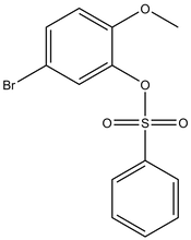 5-Bromo-2-methoxyphenyl benzenesulfonate 