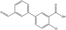 2-Chloro-5-(3-formylphenyl)benzoic acid 
