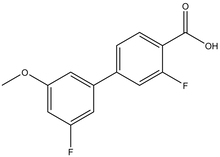 2-Fluoro-4-(3-fluoro-5-methoxyphenyl)benzoic acid 