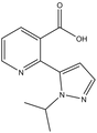 2-(2-Isopropylpyrazol-3-yl)pyridine-3-carboxylic acid 