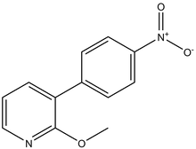 2-Methoxy-3-(4-nitrophenyl)pyridine 