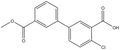 2-Chloro-5-(3-methoxycarbonylphenyl)benzoic acid 