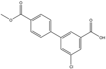 5-Chloro-3-(4-methoxycarbonylphenyl)benzoic acid 