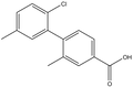 4-(2-Chloro-5-methylphenyl)-3-methylbenzoic acid 