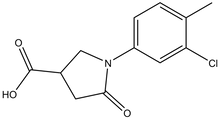 1-(3-Chloro-4-methylphenyl)-5-oxopyrrolidine-3-carboxylic acid 