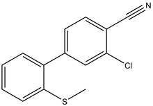 2-Chloro-4-[2-(methylsulfanyl)phenyl]benzonitrile 