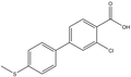 2-Chloro-4-(4-methylthiophenyl)benzoic acid 