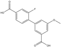 2-Fluoro-5'-methoxybiphenyl-3',4-dicarboxylic acid 
