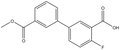 2-Fluoro-5-(3-methoxycarbonylphenyl)benzoic acid 