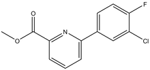 Methyl 6-(3-chloro-4-fluorophenyl)pyridine-2-carboxylate 