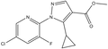 Methyl 1-(5-chloro-3-fluoropyridin-2-yl)-5-cyclopropylpyrazole-4-carboxylate 