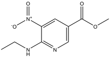 Methyl 6-(ethylamino)-5-nitronicotinate 