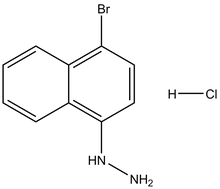 1-(4-Bromo-1-naphthyl)hydrazine HCl 