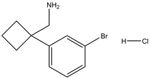 [1-(3-Bromophenyl)cyclobutyl]methanamine HCl 