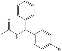 N-[(4-Bromophenyl)(phenyl)methyl]acetamide 