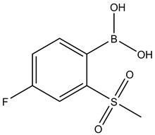 4-Fluoro-2-(methylsulfonyl)phenylboronic acid 