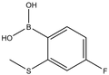 4-Fluoro-2-(methylthio)phenylboronic acid 