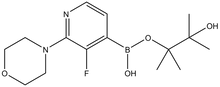 3-Fluoro-2-(4-morpholino)pyridine-4-boronic acid pinacol ester 