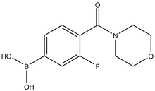 3-Fluoro-4-[(morpholin-4-yl)carbonyl]phenylboronic acid 