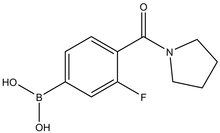 3-Fluoro-4-(pyrrolidine-1-carbonyl)phenylboronic acid 
