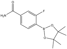 3-Fluoro-4-(tetramethyl-1,3,2-dioxaborolan-2-yl)benzamide 