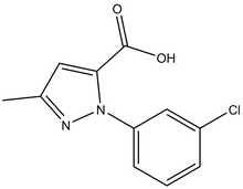 1-(3-Chlorophenyl)-3-methyl-1H-pyrazole-5-carboxylic acid 