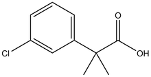 2-(3-Chlorophenyl)-2-methylpropanoic acid 