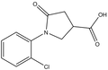 1-(2-Chlorophenyl)-5-oxopyrrolidine-3-carboxylic acid 