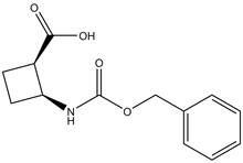 Cis-2-benzyloxycarbonylaminocyclobutanecarboxylic acid
