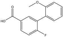 4-Fluoro-3-(2-methoxyphenyl)benzoic acid 