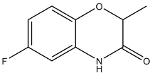6-Fluoro-2-methyl-2,4-dihydro-1,4-benzoxazin-3-one 