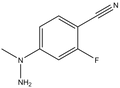 2-Fluoro-4-(1-methylhydrazin-1-yl)benzonitrile 