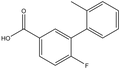 4-Fluoro-3-(2-methylphenyl)benzoic acid