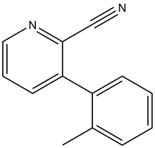 3-(2-Methylphenyl)pyridine-2-carbonitrile
