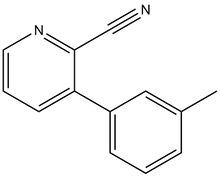 3-(3-Methylphenyl)pyridine-2-carbonitrile