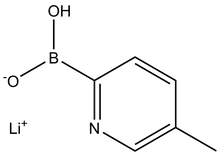 5-Methylpyridine-2-boronic acid, mono-lithium salt 
