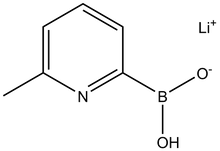6-Methylpyridine-2-boronic acid, mono-lithium salt 