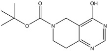 t-Butyl 4-hydroxy-7,8-dihydropyrido[4,3-d]pyrimidine-6(5H)-carboxylate 