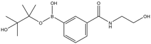 N-[2-Hydroxyethyl]benzamide-3-boronic acid pinacol ester 