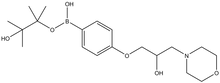 4-(2-Hydroxy-3-(morpholino)propoxy)phenylboronic acid pinacol ester 