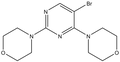4-[5-Bromo-4-(morpholin-4-yl)pyrimidin-2-yl]morpholine 