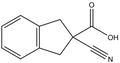 2-Cyano-1,3-dihydroindene-2-carboxylic acid 