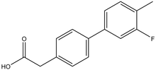 [4-(3-Fluoro-4-methylphenyl)phenyl]acetic acid 