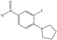 1-(2-Fluoro-4-nitrophenyl)pyrrolidine 