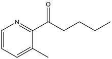 2-Pentanoyl-3-picoline 