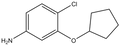 4-Chloro-3-(cyclopentyloxy)aniline 