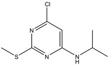 4-Chloro-6-isopropylamino-2-methylthiopyrimidine 