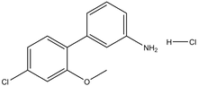 3-(4-Chloro-2-methoxyphenyl)aniline HCl 